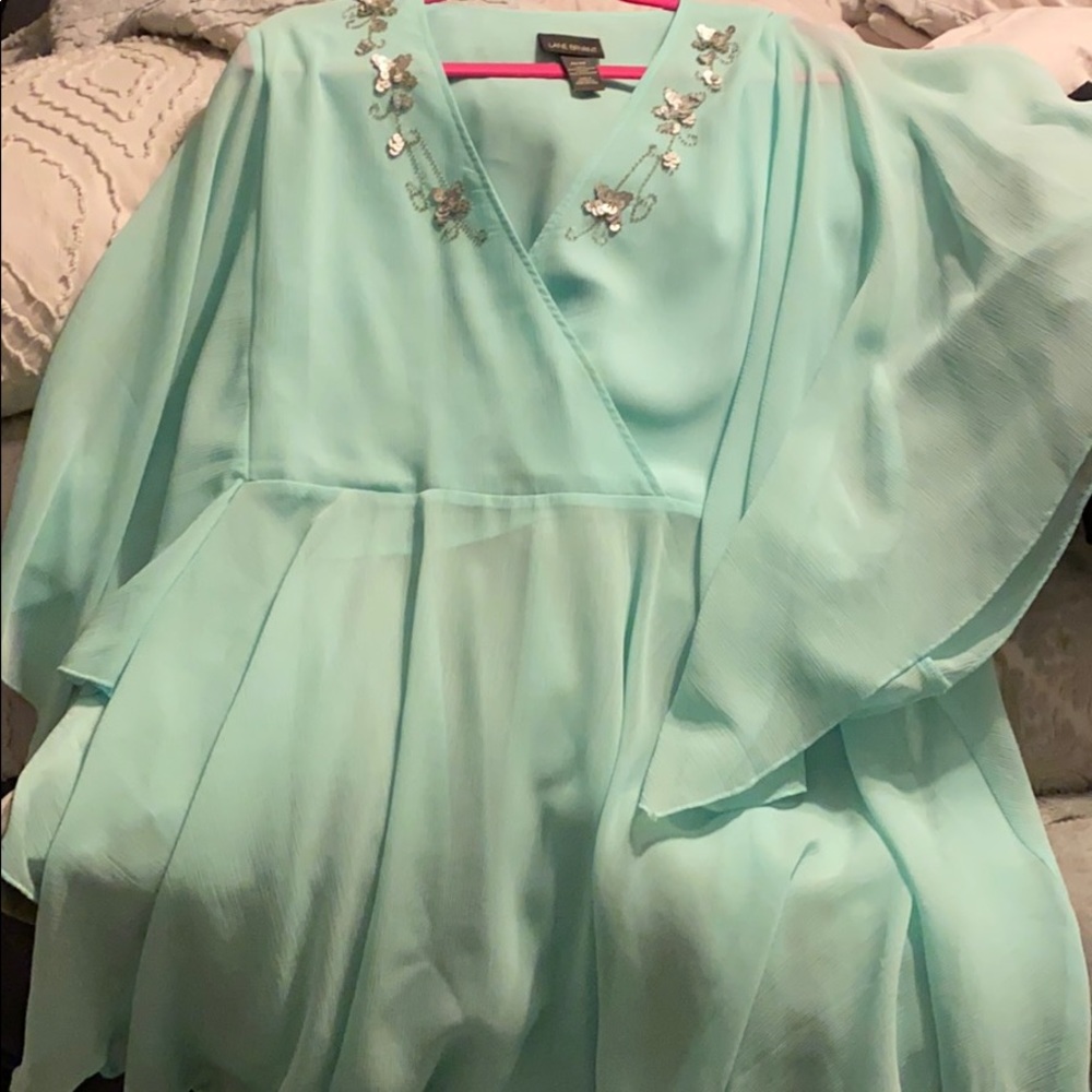 Lane Bryant chiffon flowy tunic Women’s Plus 3X